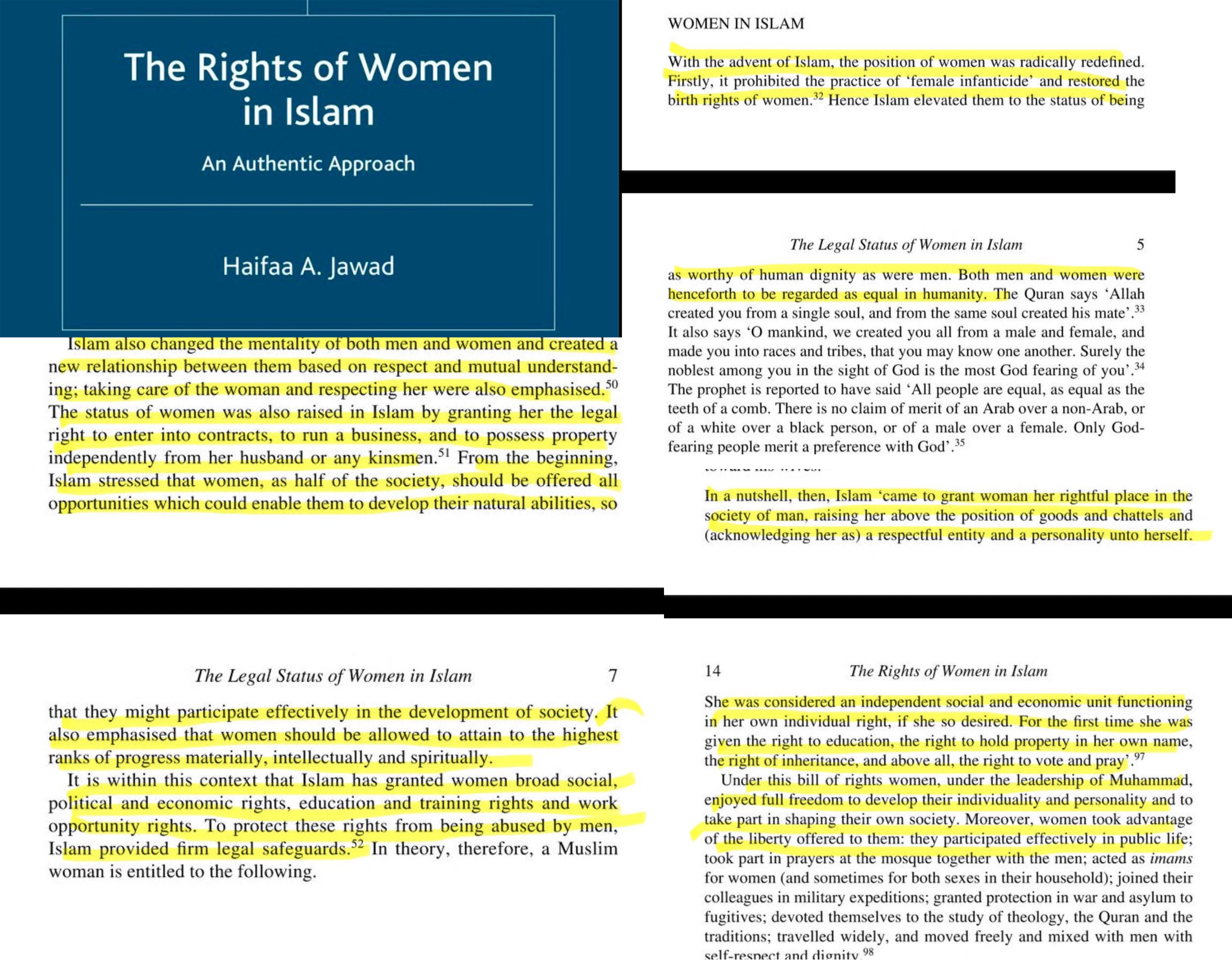 Islam elevated women’s status by granting rights to property, education, and inheritance. Women were encouraged to participate in public life and lead prayers, with legal safeguards protecting their well-being and empowering them long before many Western societies.